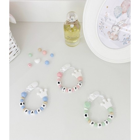 Chupetero Silicona Love Papá