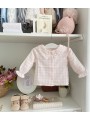 Blusa Vichy Rosa