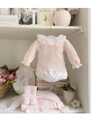 Pack Conjunto Hilo Cuello Volante Batista