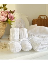 Patuco Bota Hilo Trenza Cordon