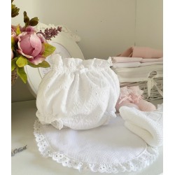 Braguita Bordada Blanca