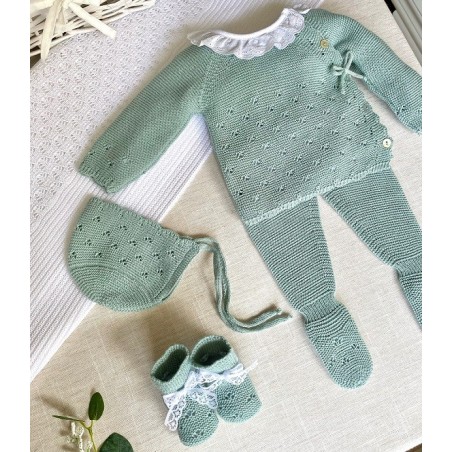 Long Collar and pants Thread set