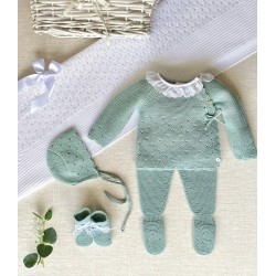 Long Collar and pants Thread set