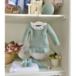 Pack Conjunto Hilo Cruzado Cuello Batista