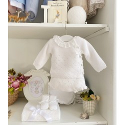 Conjunto Hilo Cuello Batista Con Ranita