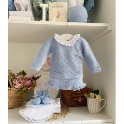 Conjunto Hilo Cuello Batista Con Ranita