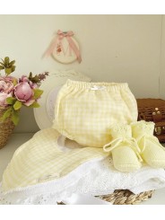 Pants and bib set