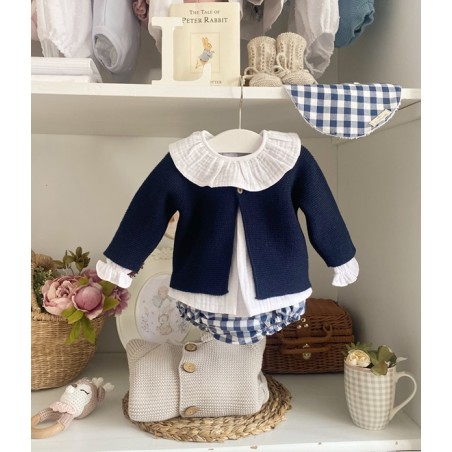 Conjunto Chaqueta Y Culetín Marino