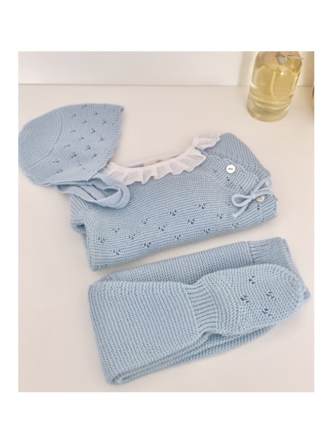 Pack Conjunto Hilo Cruzado Cuello Batista